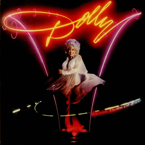 Dolly Parton Great Balls of Fire cover artwork