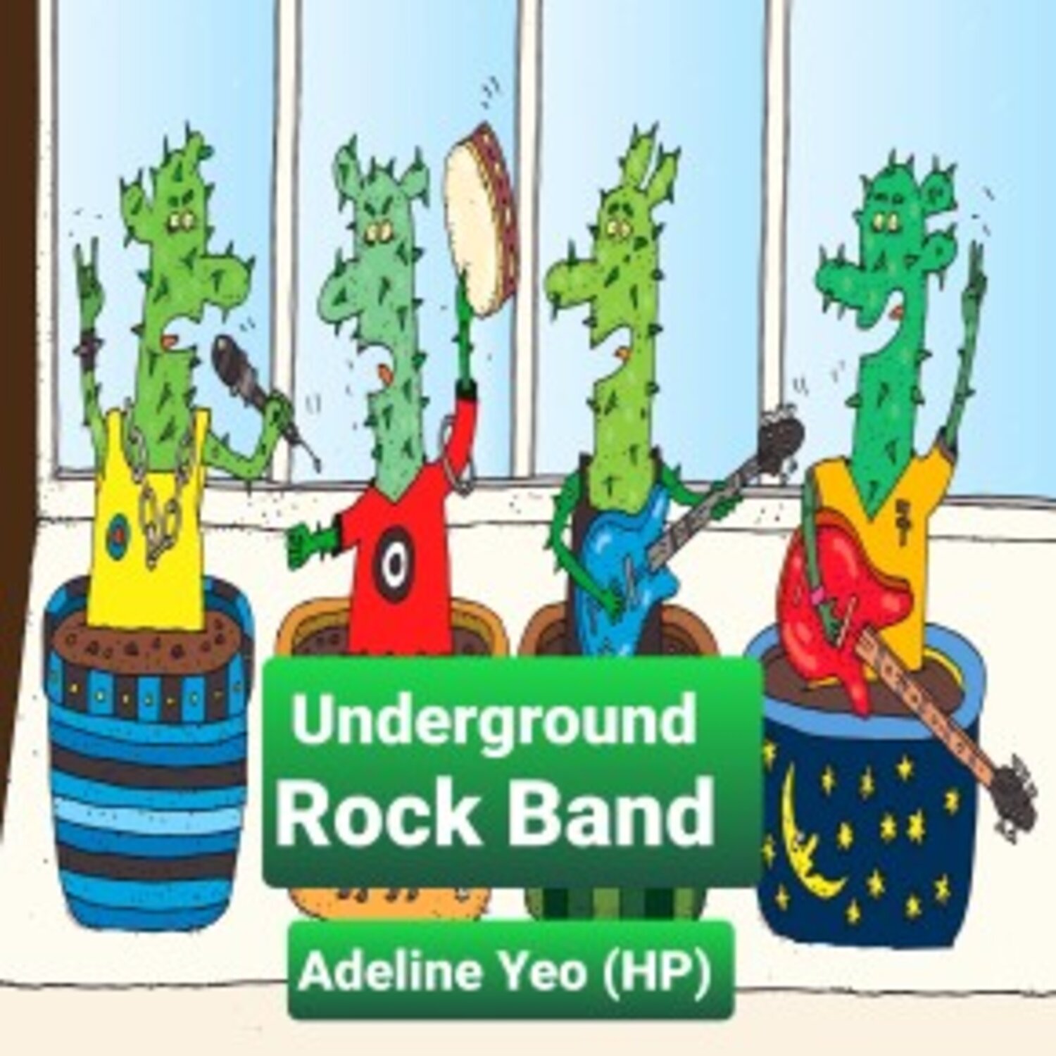 Adeline Yeo (HP) featuring Adeline Yeo (HP) — Underground Rock Band cover artwork
