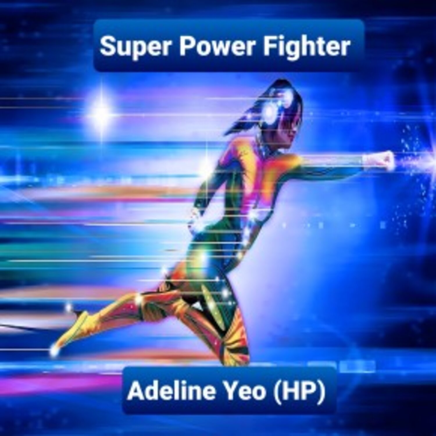 Adeline Yeo (HP) Super Power Fighter cover artwork
