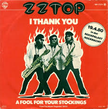 ZZ Top — I Thank You cover artwork