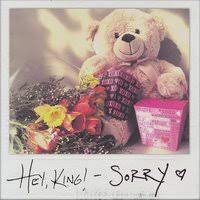 Hey & King! Sorry cover artwork