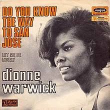 Dionne Warwick Do You Know the Way to San Jose? cover artwork