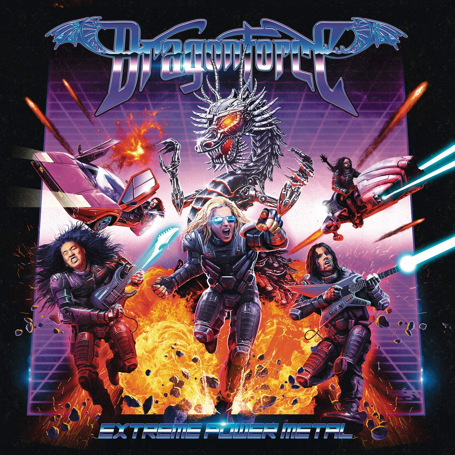 DragonForce Extreme Power Metal cover artwork
