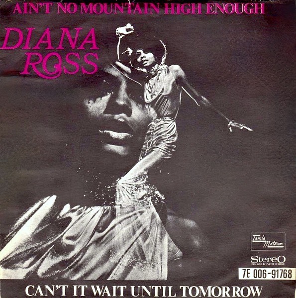 Diana Ross — Ain&#039;t No Mountain High Enough cover artwork