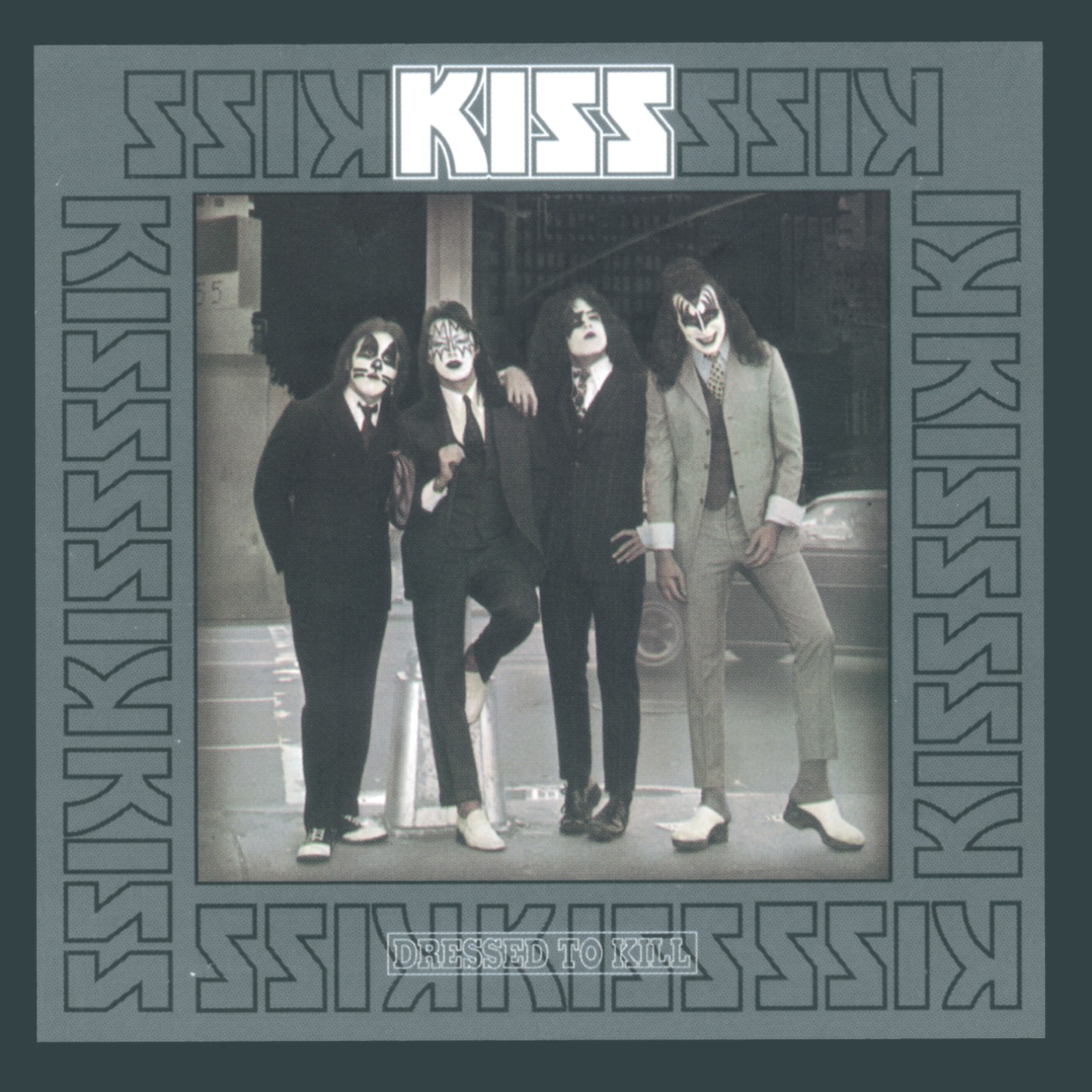 Kiss Dressed to Kill cover artwork