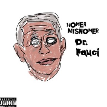 Homer Misnomer Dr. Fauci cover artwork