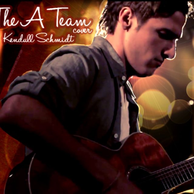 Kendall Schmidt — The A Team cover artwork