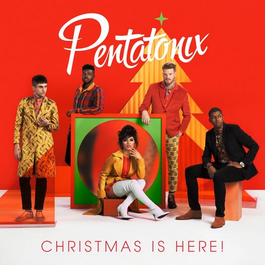 Pentatonix Rockin&#039; Around The Christmas Tree cover artwork