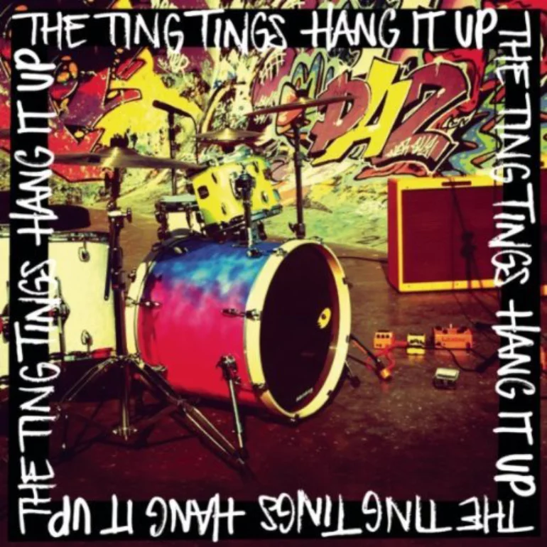 The Ting Tings Hang It Up cover artwork