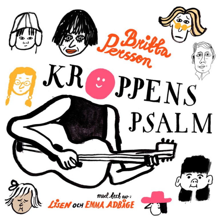 Britta Persson Kroppens psalm cover artwork