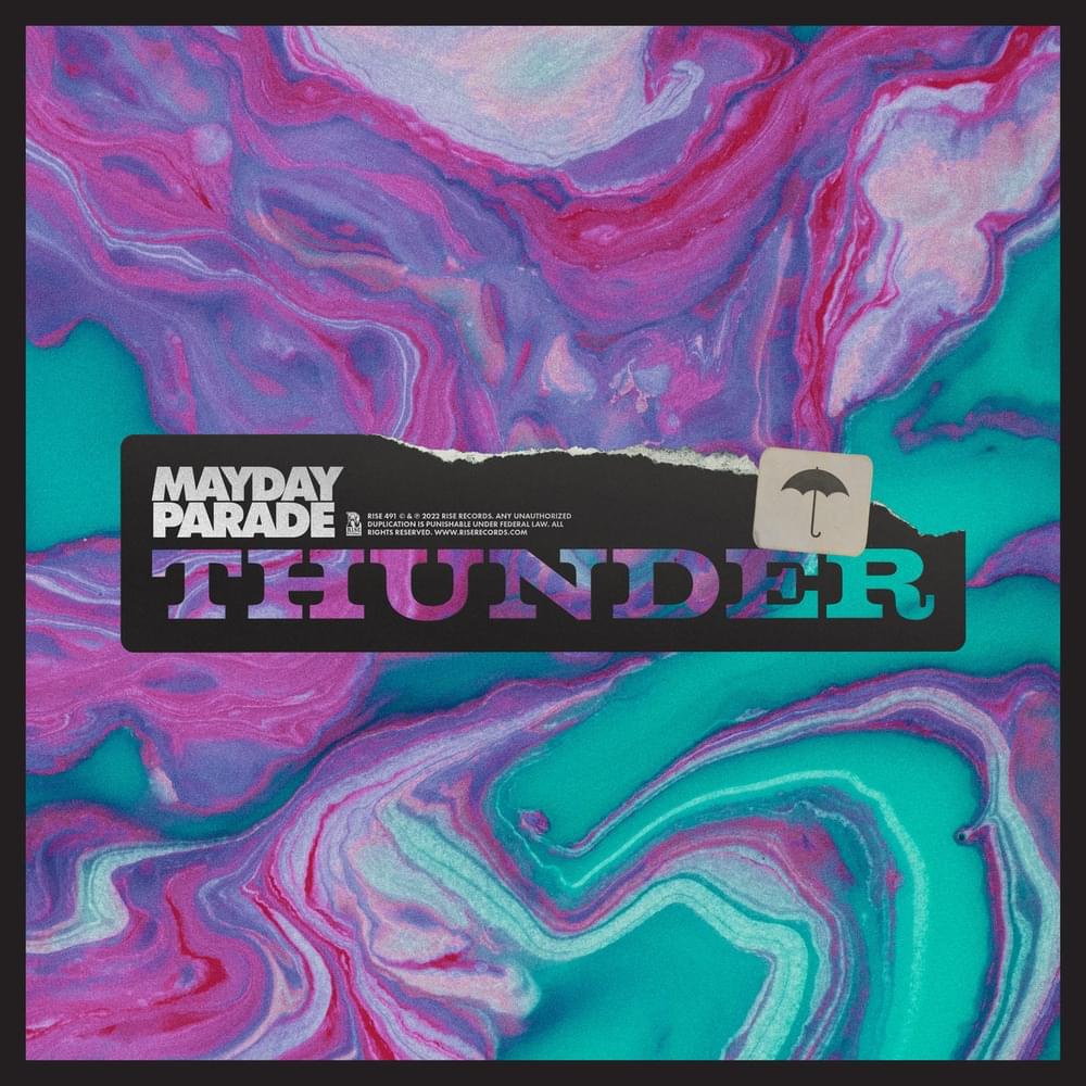 Mayday Parade — Thunder cover artwork