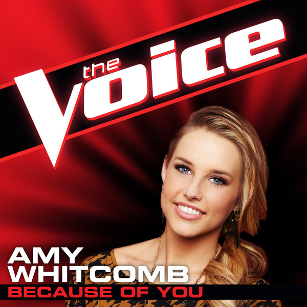 Amy Whitcomb — Because of You cover artwork