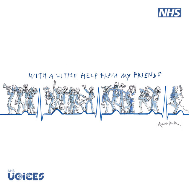 NHS Voices — With a Little Help from My Friends cover artwork