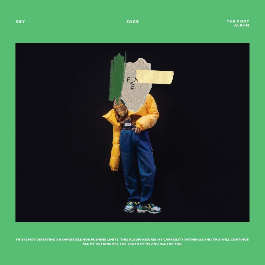 KEY FACE - The 1st Album cover artwork