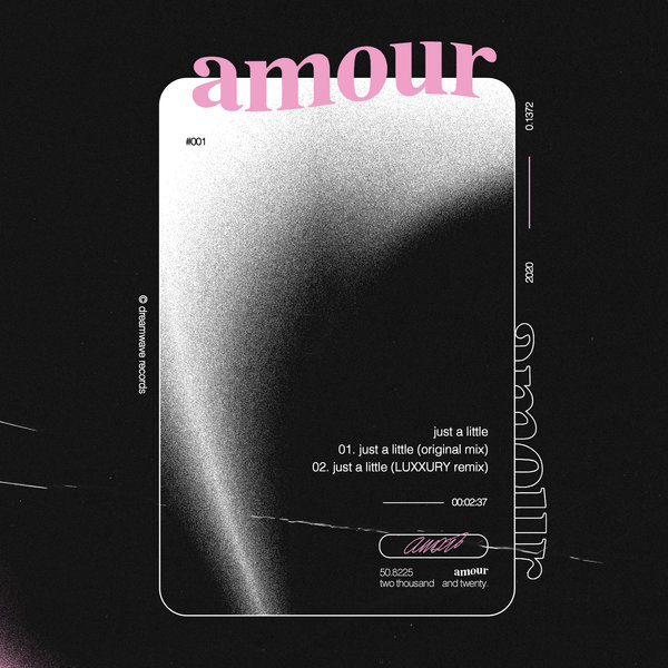 amour — just a little cover artwork