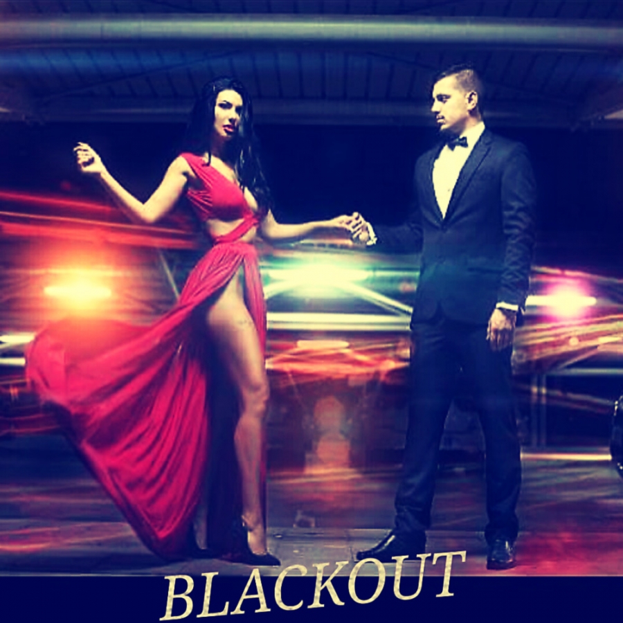 Zajmina featuring Elgit Doda — Blackout cover artwork