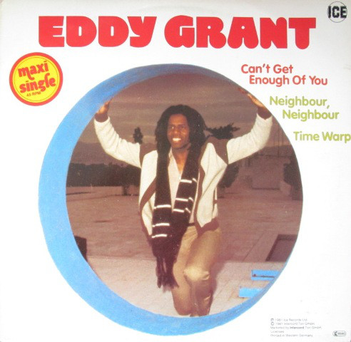 Eddy Grant Can&#039;t Get Enough of You cover artwork