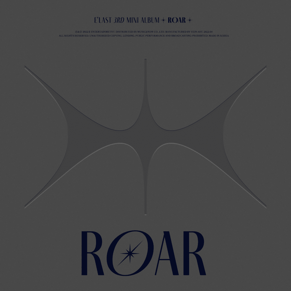 E&#039;LAST 3rd Mini Album [ROAR] cover artwork