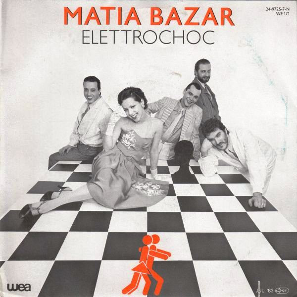 MATIA BAZAR — Elettrochoc cover artwork