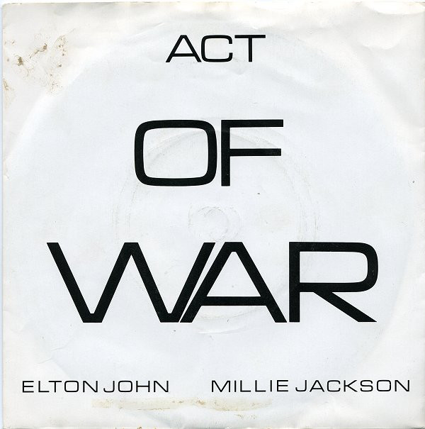 Elton John & Millie Jackson — Act of War cover artwork