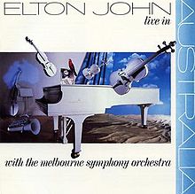 Elton John — Candle in the Wind (Live) cover artwork