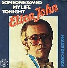 Elton John Someone Saved My Life Tonight cover artwork