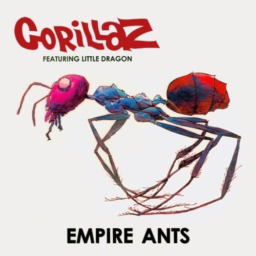 Gorillaz ft. featuring Little Dragon Empire Ants cover artwork