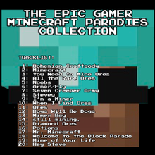 Jake G The Epic Gamer Minecraft Parodies Collection cover artwork