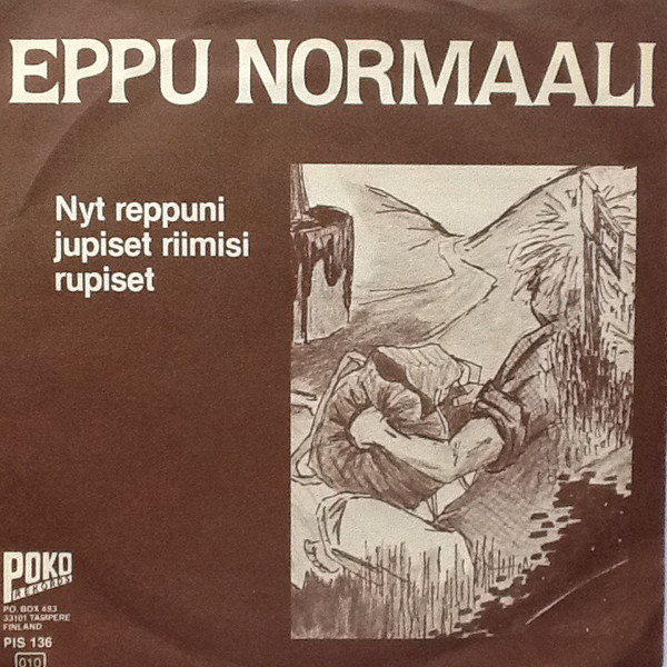 Eppu Normaali Nyt reppuni jupiset riimisi rupiset cover artwork