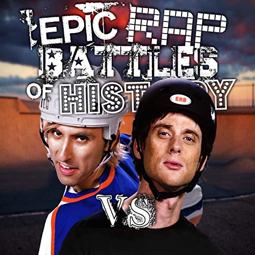 Epic Rap Battles of History Tony Hawk vs. Wayne Gretzky cover artwork
