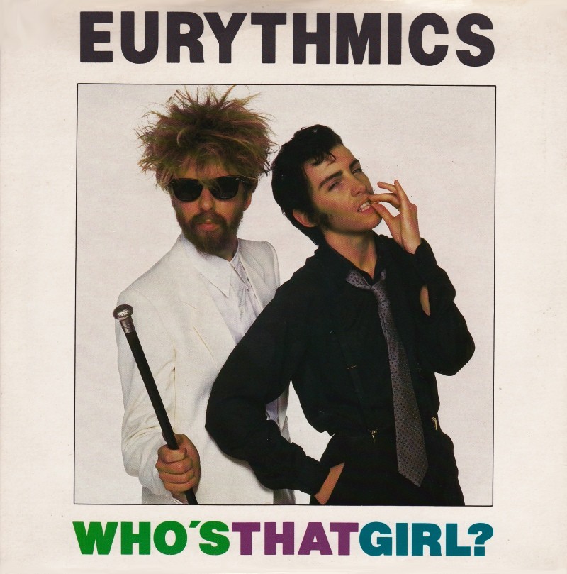 Eurythmics — Who&#039;s That Girl? cover artwork