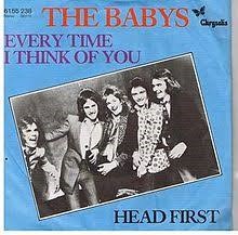 The Babys — Every Time I Think of You cover artwork