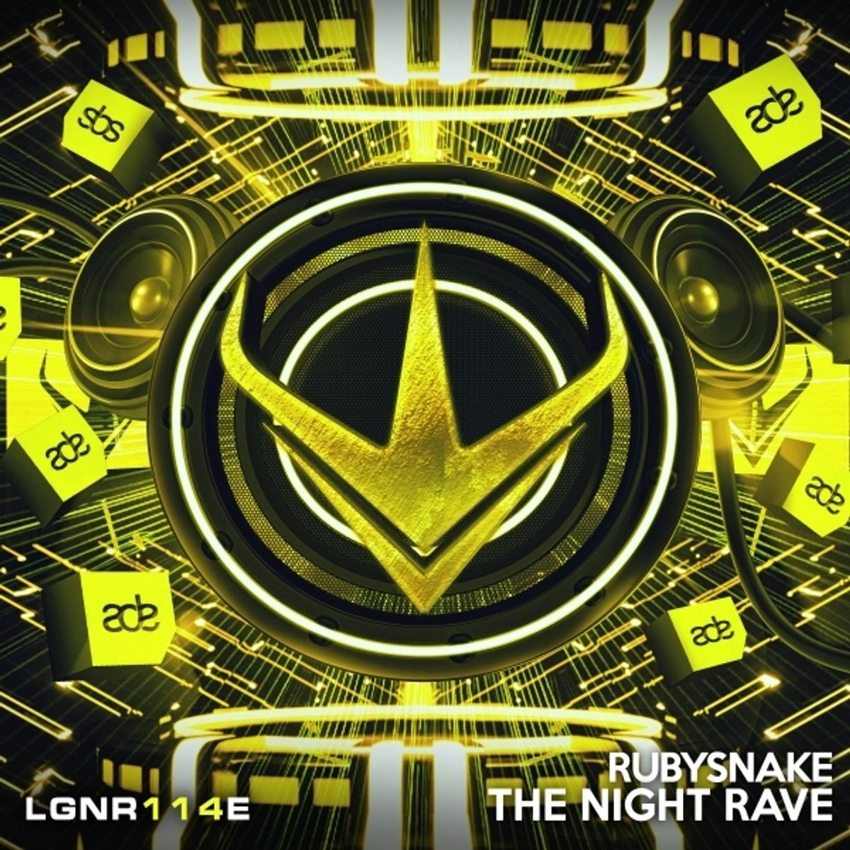 RubySnake — The Night Rave cover artwork