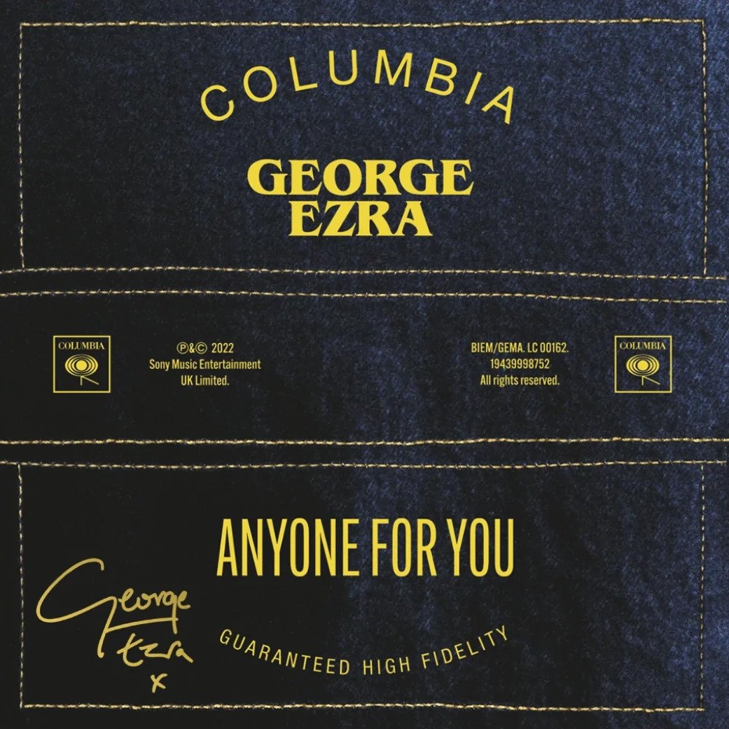 George Ezra Anyone for You (Tiger Lily) cover artwork