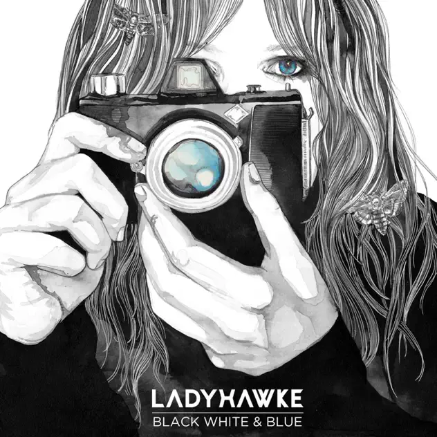 Ladyhawke Black White &amp; Blue cover artwork