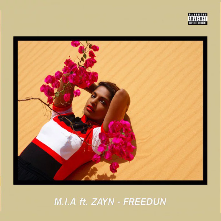 M.I.A. ft. featuring ZAYN Freedun cover artwork