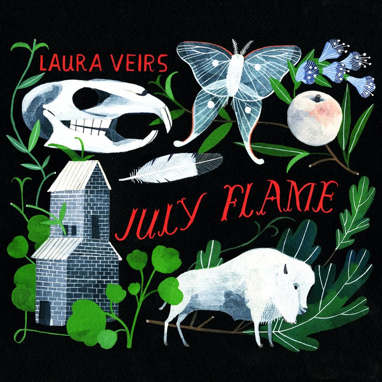 Laura Veirs July Flame cover artwork
