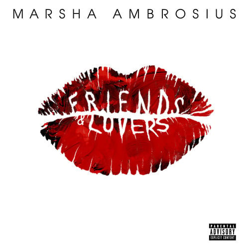 Marsha Ambrosius Friends &amp; Lovers cover artwork