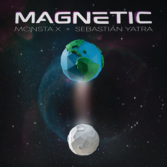 MONSTA X & Sebastián Yatra Magnetic cover artwork