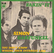 Simon and Garfunkel Fakin&#039; It cover artwork