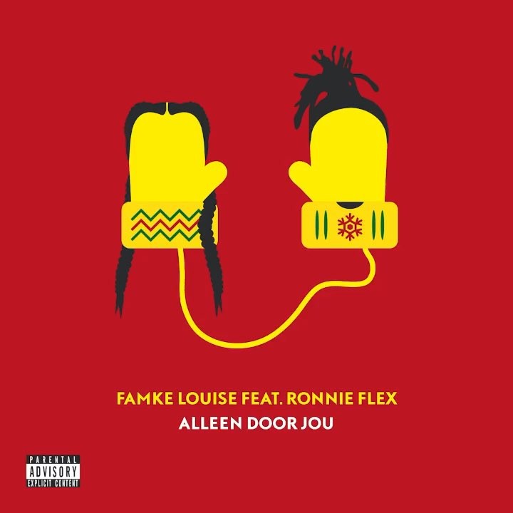 Famke Louise featuring Ronnie Flex — Alleen Door Jou cover artwork