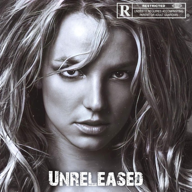 Britney Spears Unreleased cover artwork