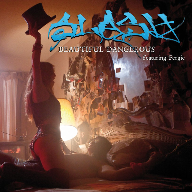 Slash & Fergie Beautiful Dangerous cover artwork