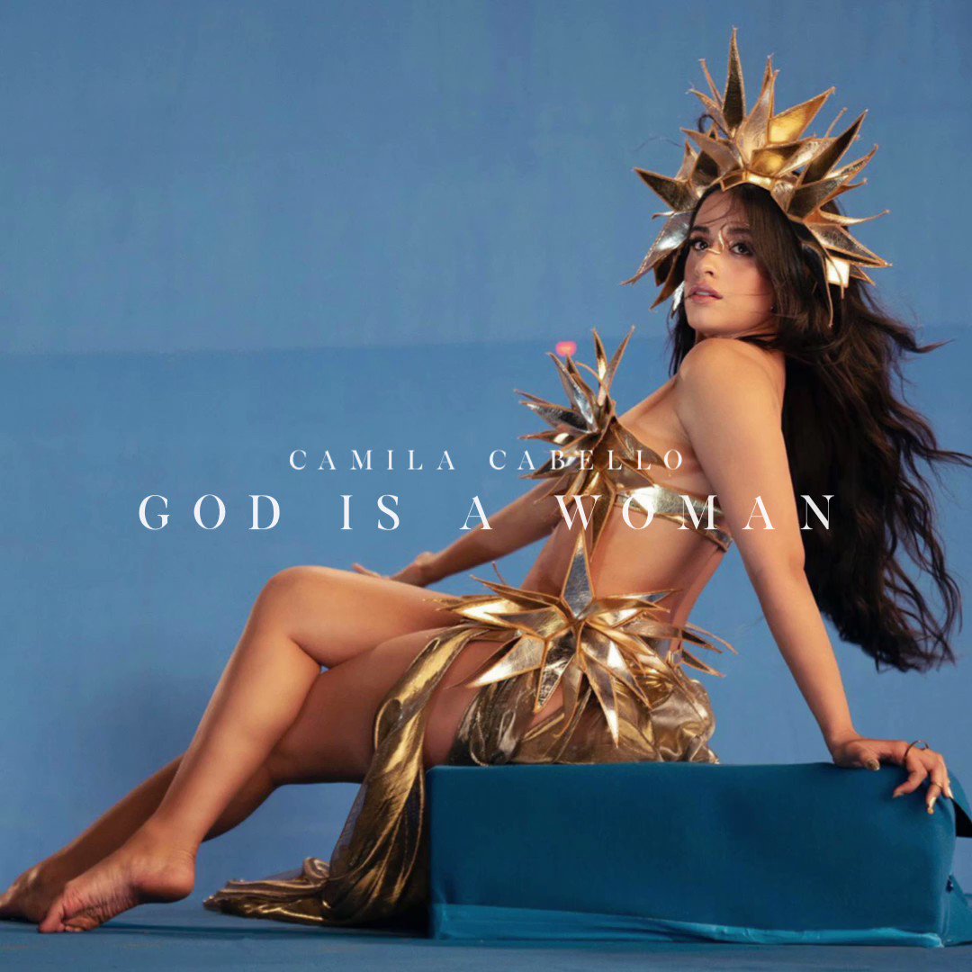 Camila Cabello God is a Woman cover artwork