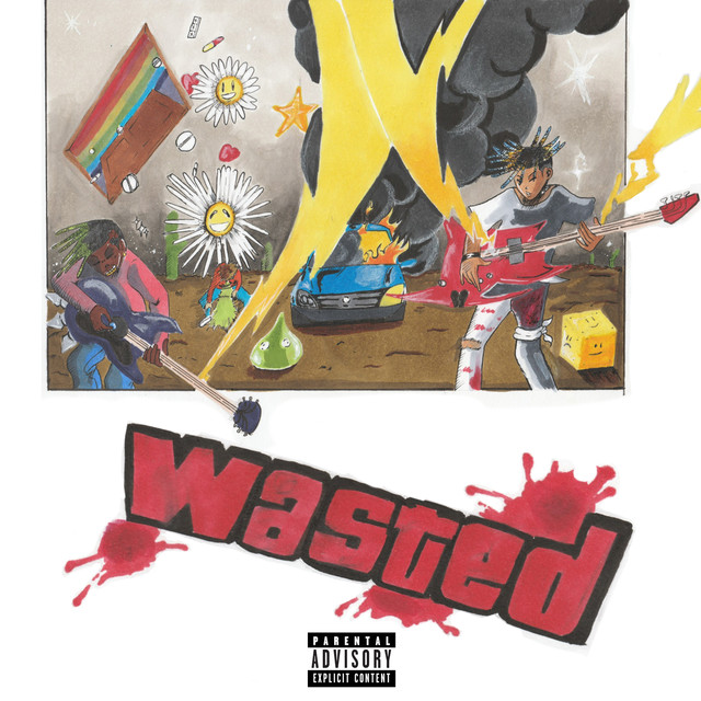 Juice WRLD ft. featuring Lil Uzi Vert Wasted cover artwork