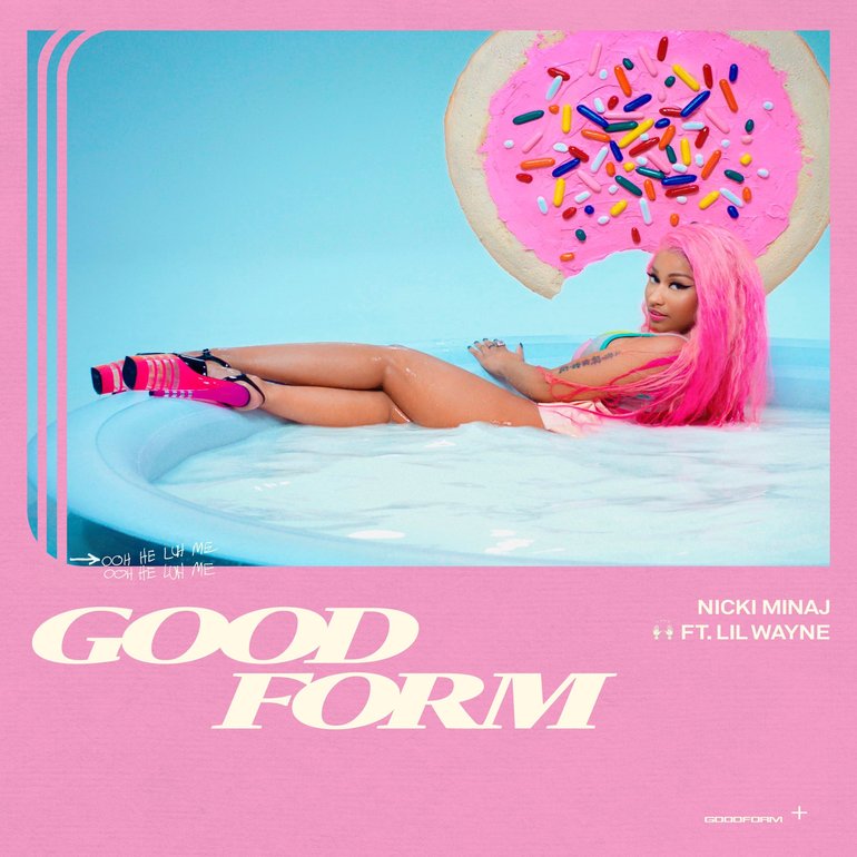 Nicki Minaj ft. featuring Lil Wayne Good Form (Remix) cover artwork
