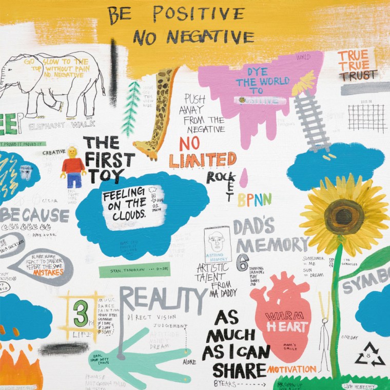 Feeldog Dye the World to Positive cover artwork