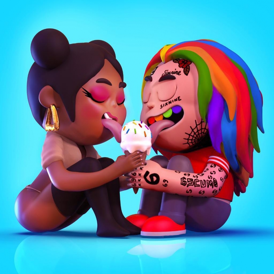 6ix9ine featuring Nicki Minaj & Murda Beatz — FEFE cover artwork