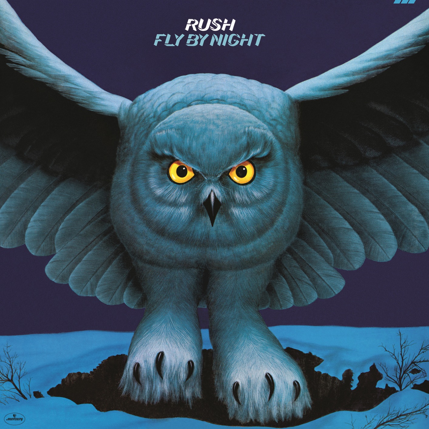 Rush — Fly by Night cover artwork