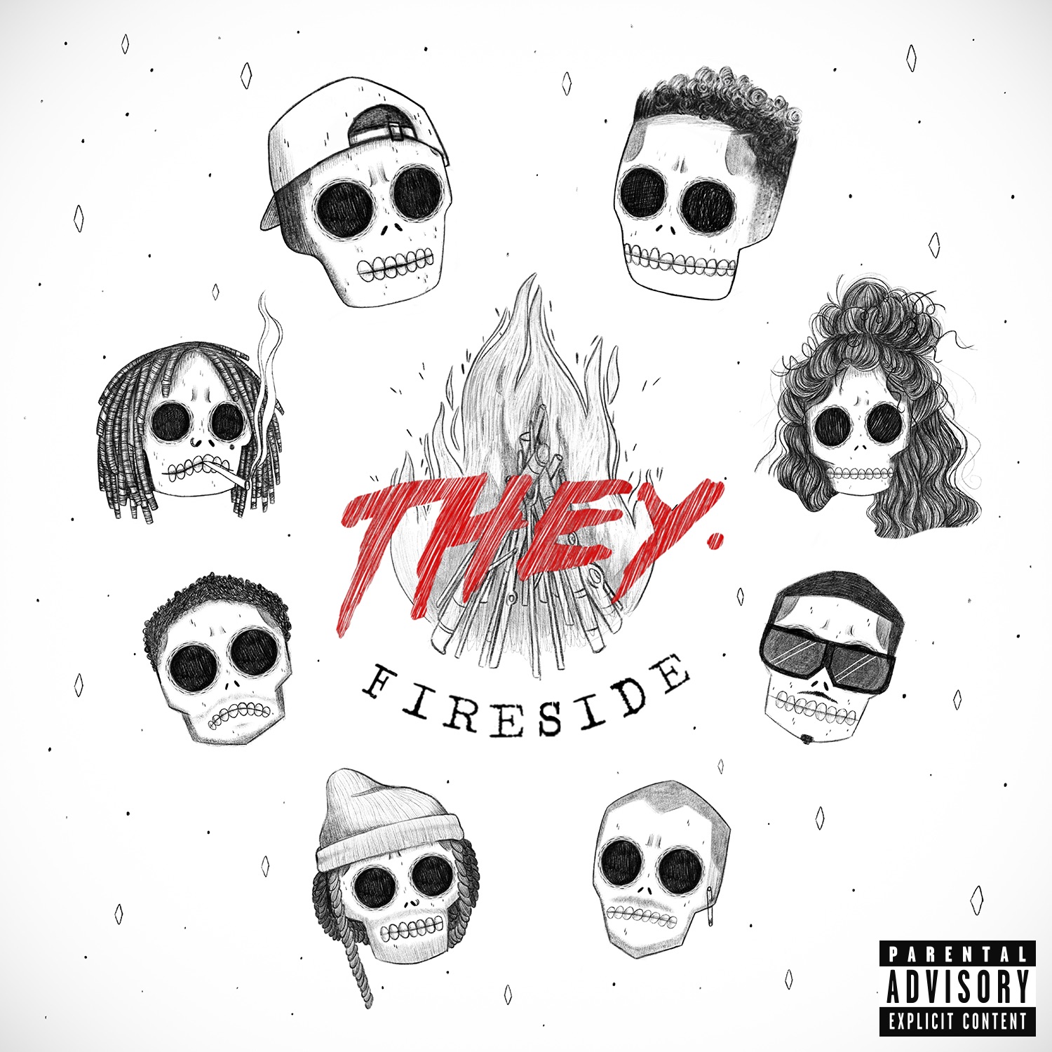 THEY. Fireside cover artwork